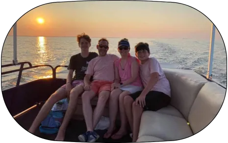 Erik and Diana with their two boys