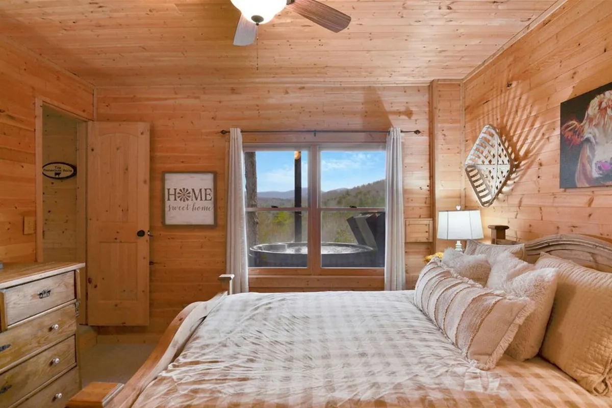 Basement Queen bedroom